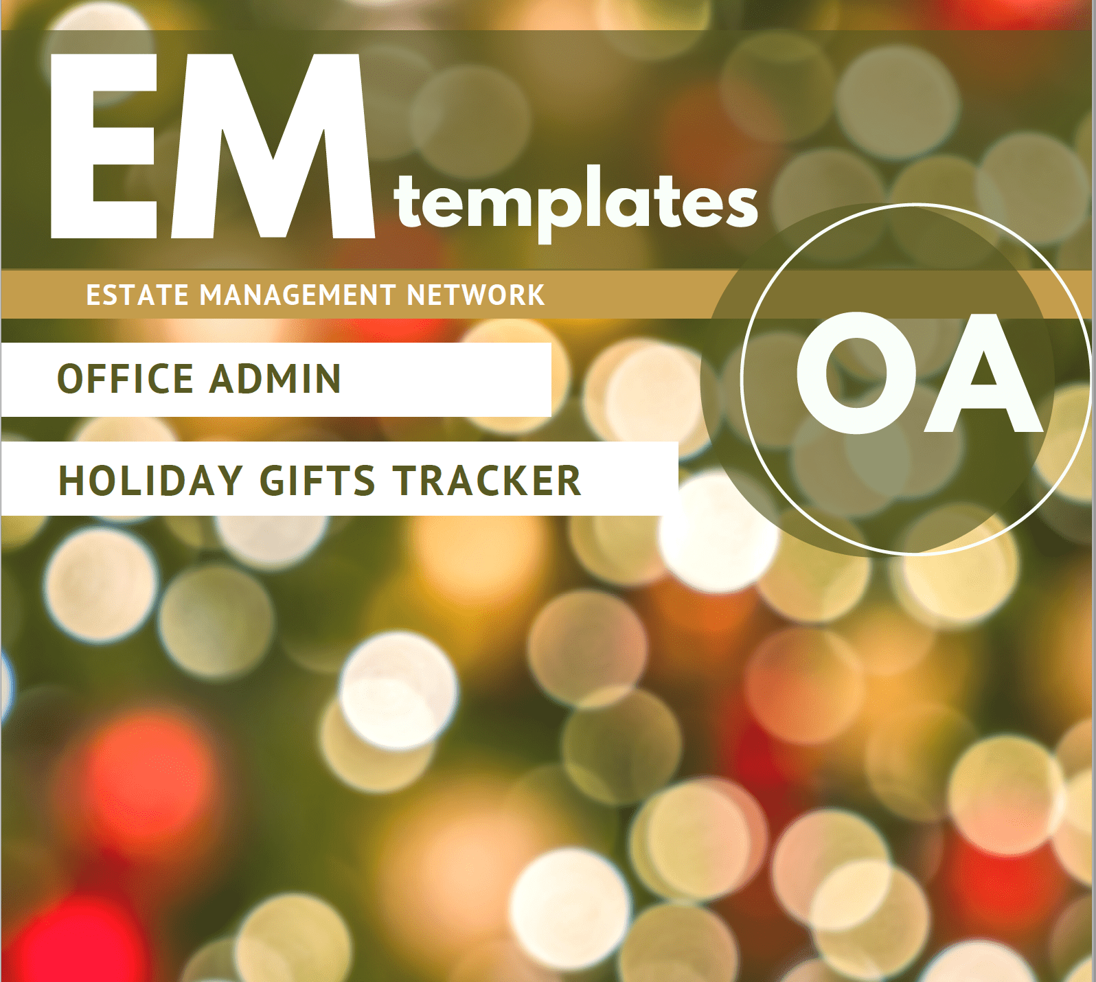 Holiday Gift Tracker