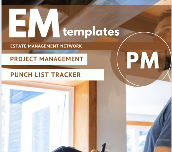 Punch List Tracker