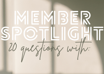 Member Spotlight: 20 Questions with Joanie Veage