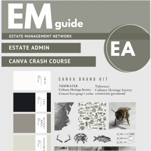 Canva Crash Course for Estate Managers