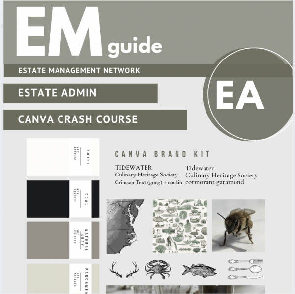 Canva Crash Course for Estate Managers
