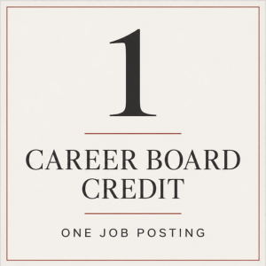 1 Career Board Credit